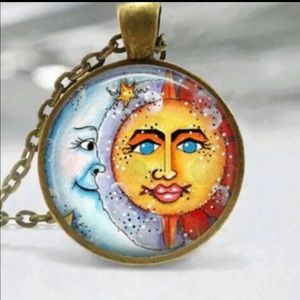 SUN AND MOON necklace